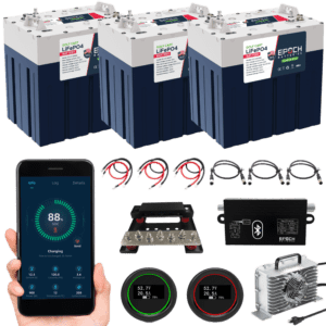 48V 90Ah GC2 - Golf Cart LiFePO4 Lithium Battery - Complete Kit